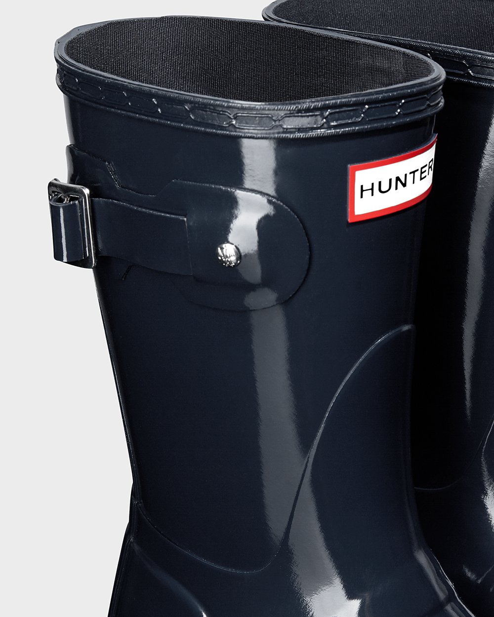 Hunter Mujer Original Gloss - Botas de Lluvia Azul Marino - 563-FPTUVD